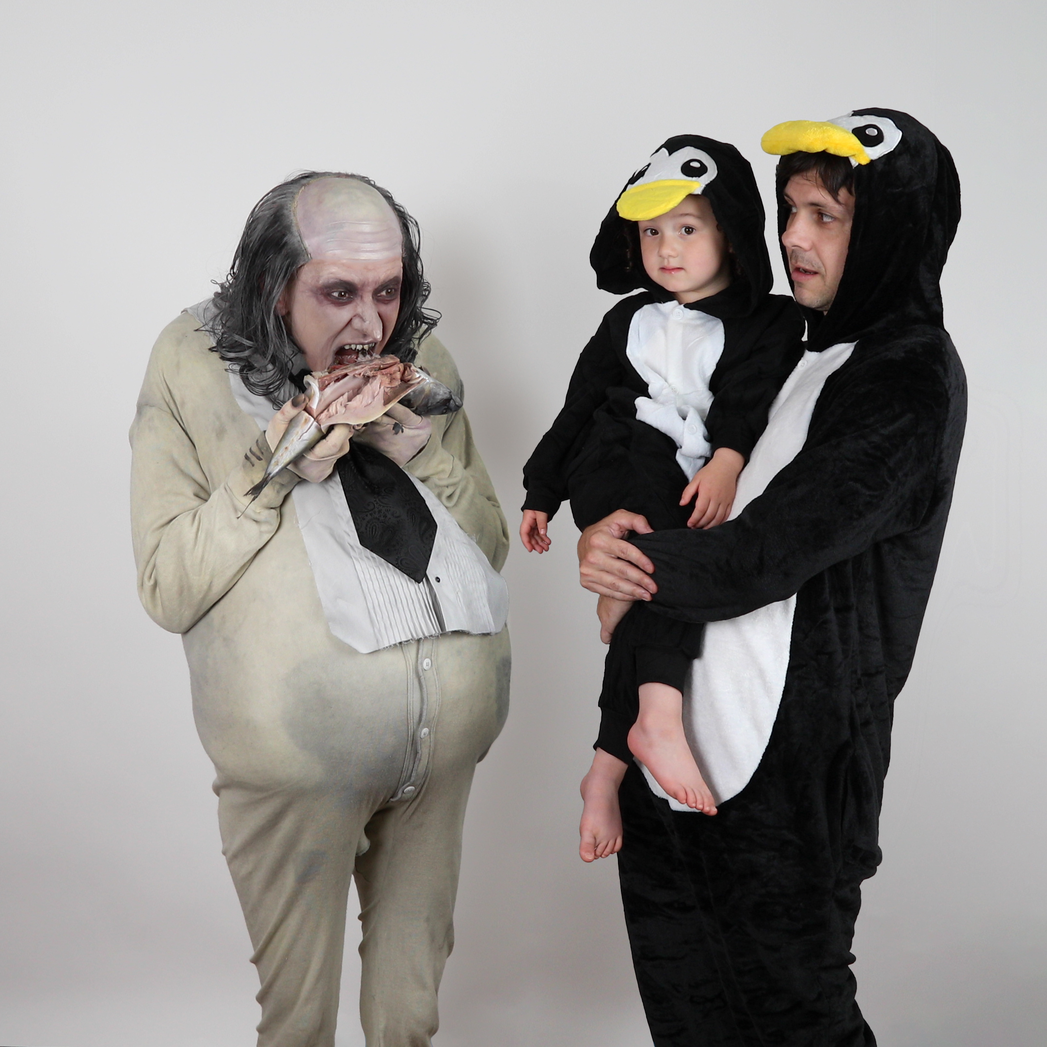 Penguin Batman Returns family portrait